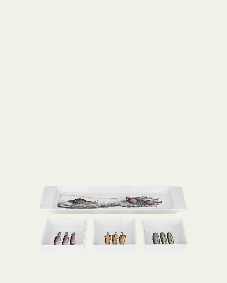 Mano Tray & Bowls Appetizer Set